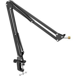 Microphone Arm Stand, FIFINE Suspension Boom Scissor Mic Stand with Heavy Duty